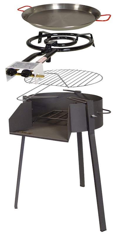 71586 Barbacoa kit especial Paellera 50 cm diametro